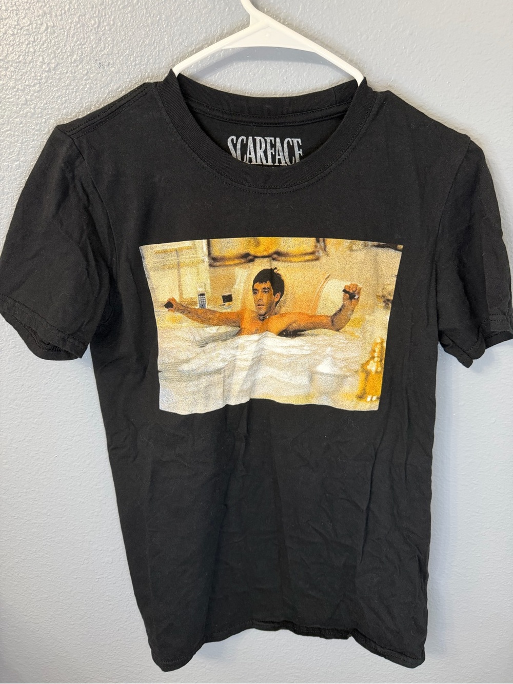 Scarface Black Short-Sleeve Graphic Tee